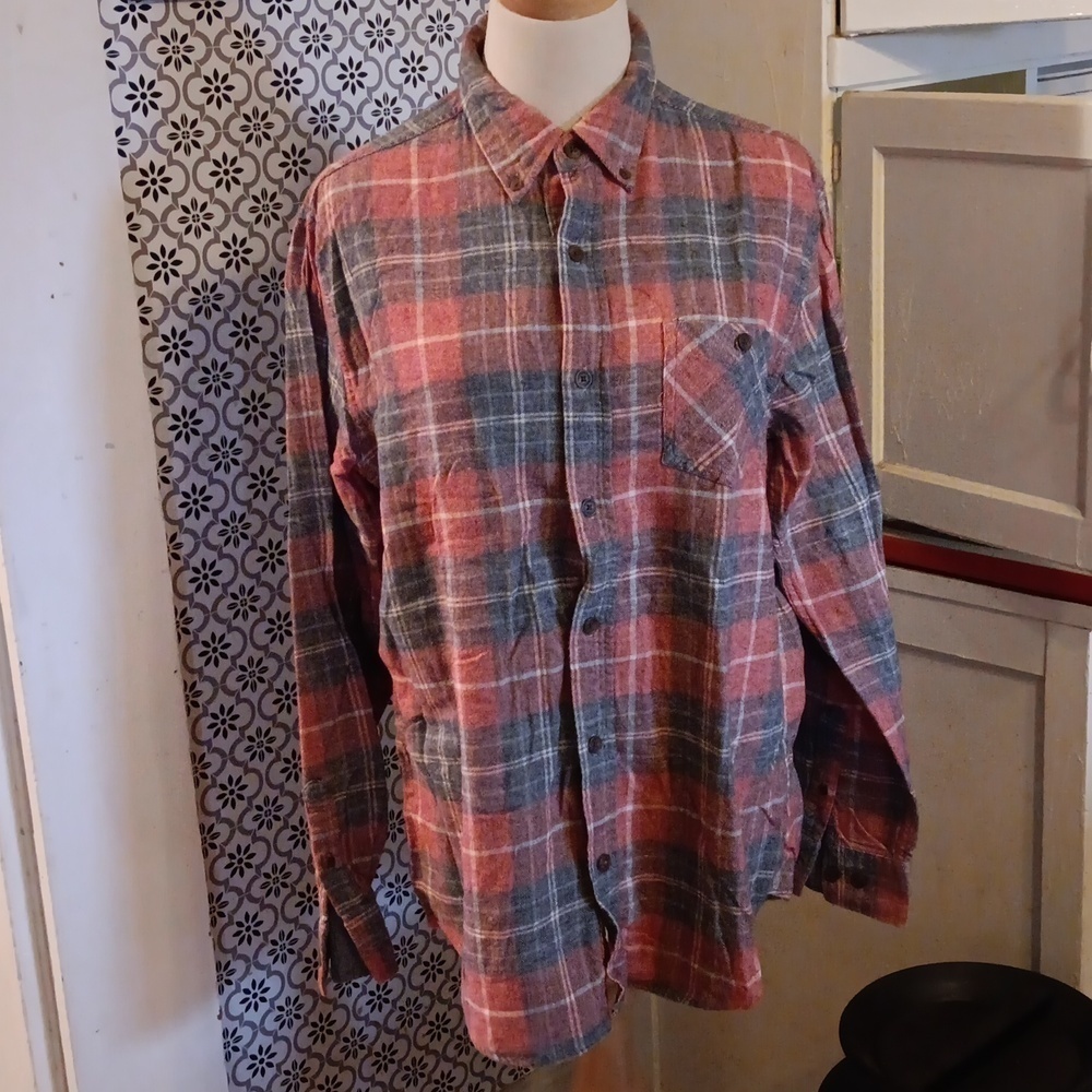 Men's weatherproof vintage medium flannel shirt